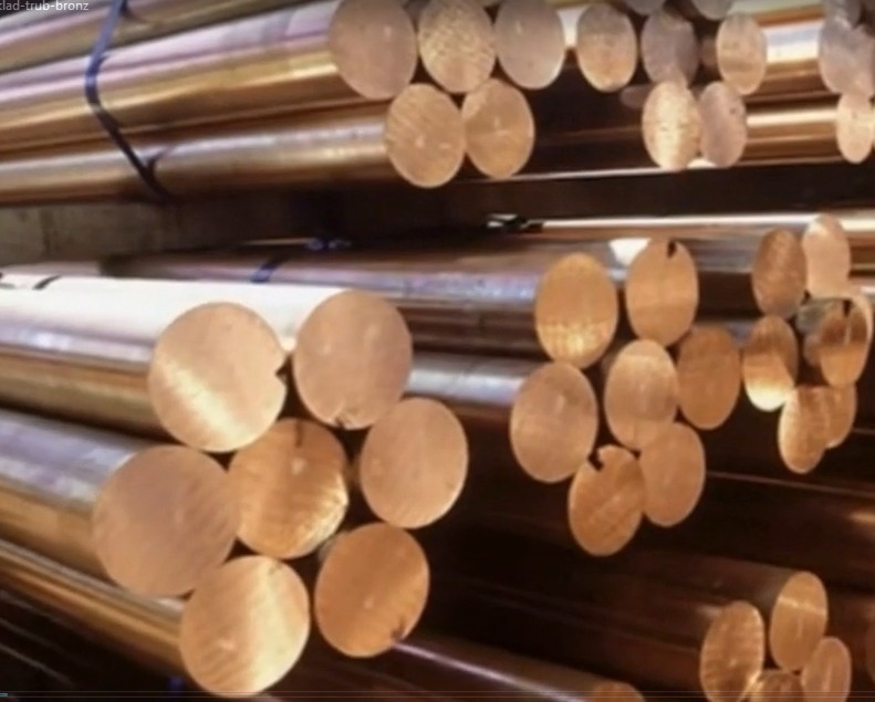 Склад бронзовых труб и кругов